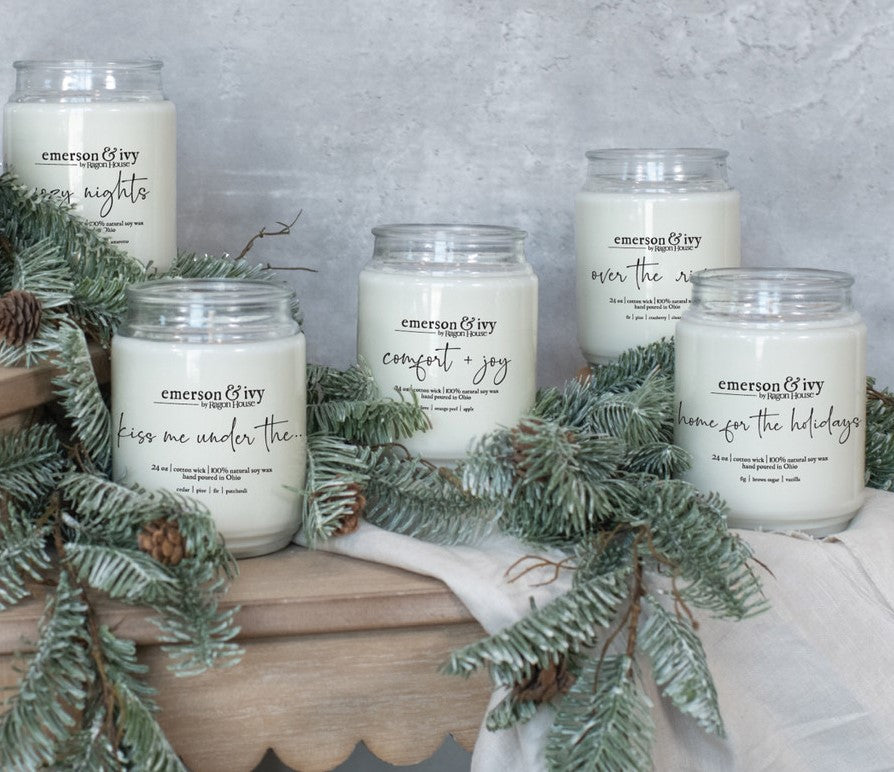 Emerson & Ivy 100% soy candles