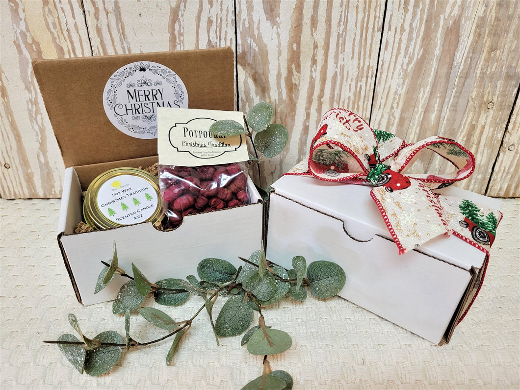 Holiday Candle Gift box