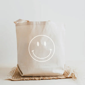 Smiley face tote